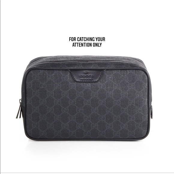 SOLD💙Vintage Gucci Toiletry Pouch💙 - Picture 4 of 16